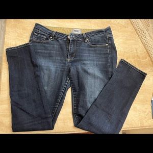 Paige skyline ankle peg jeans size 30